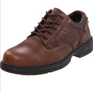 Caterpillar Steel Toe Leather Oxford Work Shoe